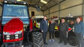 Ongoing works at Meevagh Pier and future plans discussed on recent visit
