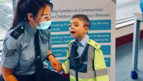 Honorary Garda Rhys is Donegal’s latest Little Blue Hero