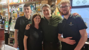 Ciarán Hinds enjoys craic, ceol and GAA in Carrick