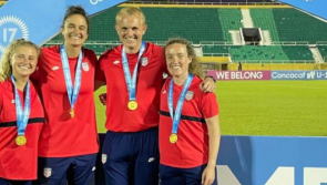 Kate Keaney toasts Concacaf glory with US U17s