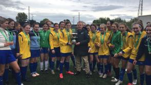 Watch: Scenes as Scoil Mhuire lift FAIS Junior Girls U-17 National Cup 