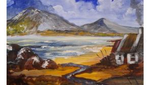 Online art workshop turns into an exhibition in Inver

