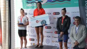 Silver for Mona McSharry at the Barcelona Mare Nostrum Swim Tour