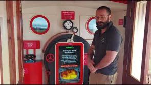 Ireland's first interactive steam engine cab comes to Donegal Town   
