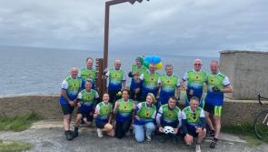 Finn Wheelers complete the Mizen to Malin Head charity cycle in style