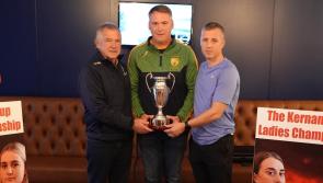 Donegal LGFA unveil the Donna Dunnion Boyle Memorial Cup at Championship draw