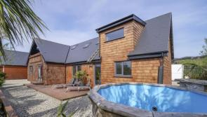 Home with stables, dog  kennel and aviaries for sale  