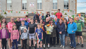 World Masters silver medalist Ciara Kearns gets big welcome back to Carrick

