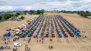 Hugh turnout as tractor run raises €12,500 for  Donaghmore NS