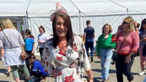 Best Dressed Lady at show bought gorgeous outfit from Donegal charity shop