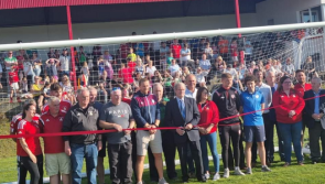 Swilly Rovers reopen new pitch at Swilly Park in the September sun
