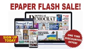 DONEGAL EPAPER FLASH SALE!! - Sign up today