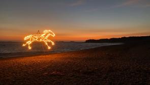Illuminated adventure along Bundoran shorefront to mark the changing season