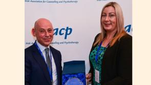 Liam Cannon honoured for services to counselling profession
