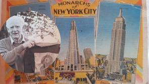 Naomh Conaill share Columba McDyer's postcard from 1947 All-Ireland in New York