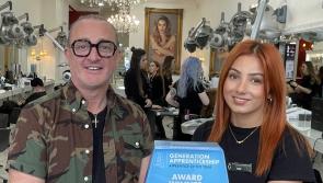 Hairdresser Kim Kelly from  Castlefin wins National Apprentice Of The Year Award 