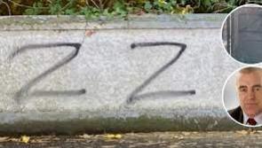 CCTV to be used to track down anti-Ukrainian  graffiti artists