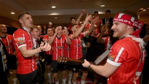 'The dressing room just went mad, absolutely bonkers!'  