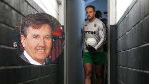 Daniel O'Donnell thanks the retiring Michael Murphy for the memories 