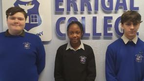 Errigal College students prize-winners at the Allingham Arts Festival