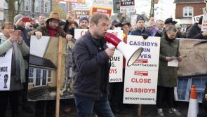 Mica protestors voice anger to council at Lifford demonstration

