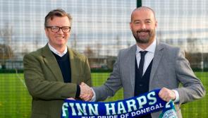 Harps chairman Ian Harkin says new manager Rogers 'blew us away' at interview
