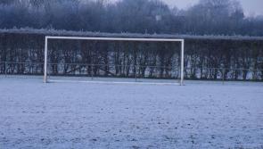 Football matches fall foul of Donegal's frosty spell