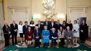 Mountcharles to the fore at Presidential Distinguished Service Awards for the Irish Abroad 2022