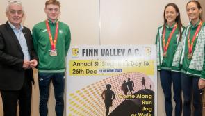 Dust off the festive feast at Finn Valley AC's St Stephen's Day 5k 