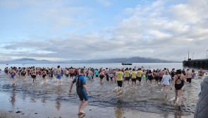 Gallery: A brrrrr-illiant start to the New Year with the Rathmullan swim