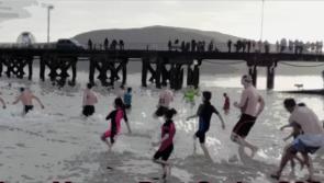 Family take on New Year's Day swim in support of Creeslough fund