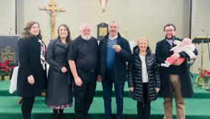 Caretaker Joe Brennan honoured on his retirement at St Patrick’s Church Drumkeen