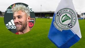 Ryan Flood hooks up with former manager Dave Rogers at Finn Harps