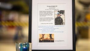 Defence Forces pay tribute to the late Seán Rooney on one-month anniversary