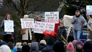 Gallery: A Day of Action protest at Letterkenny University Hospital 