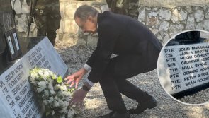 Private Se&aacute;n Rooney remembered as Miche&aacute;l Martin visits Lebanon