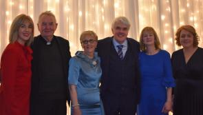 Presentations to retirees Mary O'Donnell, Frankie Doherty, Kate McGilloway at PCC