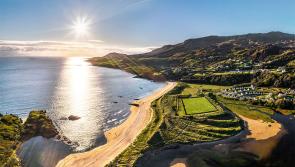 427 bags of litter were collected from a Donegal beach last year