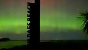 Hopes that  Northern Lights will be visible again on Monday night

