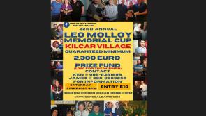 Leo Molloy Darts Tournament in Kilcar this weekend

