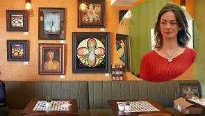Unique art exhibition in a beautiful café setting in Donegal Town