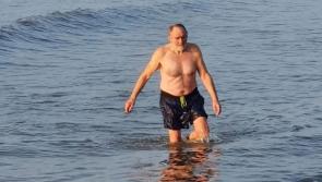 Second circuit of Ireland swim challenge completed by 82-year-old Paddy Conaghan