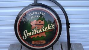 Smithwicks pub sign stolen in Muff