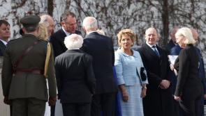 Donegal Minister Charlie McConalogue meets US President