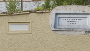 Sign marking Letterkenny corn market to be restored