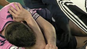 Watch: Seamus Coleman rallies the troops as he is stretchered off for Everton