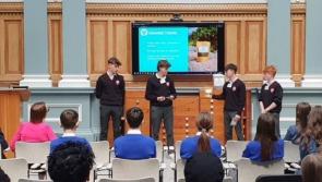 Rosses Community School students win the European Innovation Award