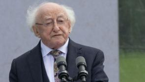 In Pictures: President Higgins commemorates famine at Milford workhouse site