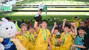 Aviva delight for St Eunan's Raphoe  - FAI Primary School 5s National champions