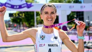 Nakita Burke scorches to Women's Mini Marathon win
